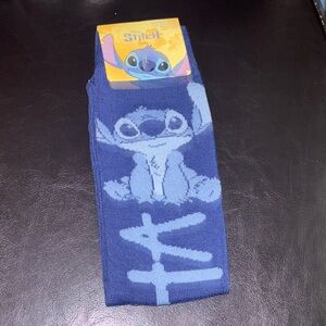 Blue Stitch Socks